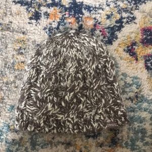 Dakine beanie. Brown and white.